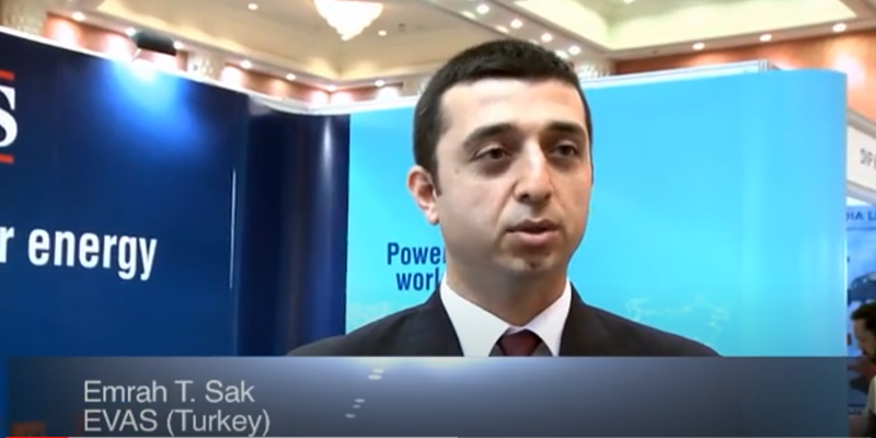 Interview with Mr Emrah T Sak of EVAS at the World LP Gas Forum 2011, Doha
