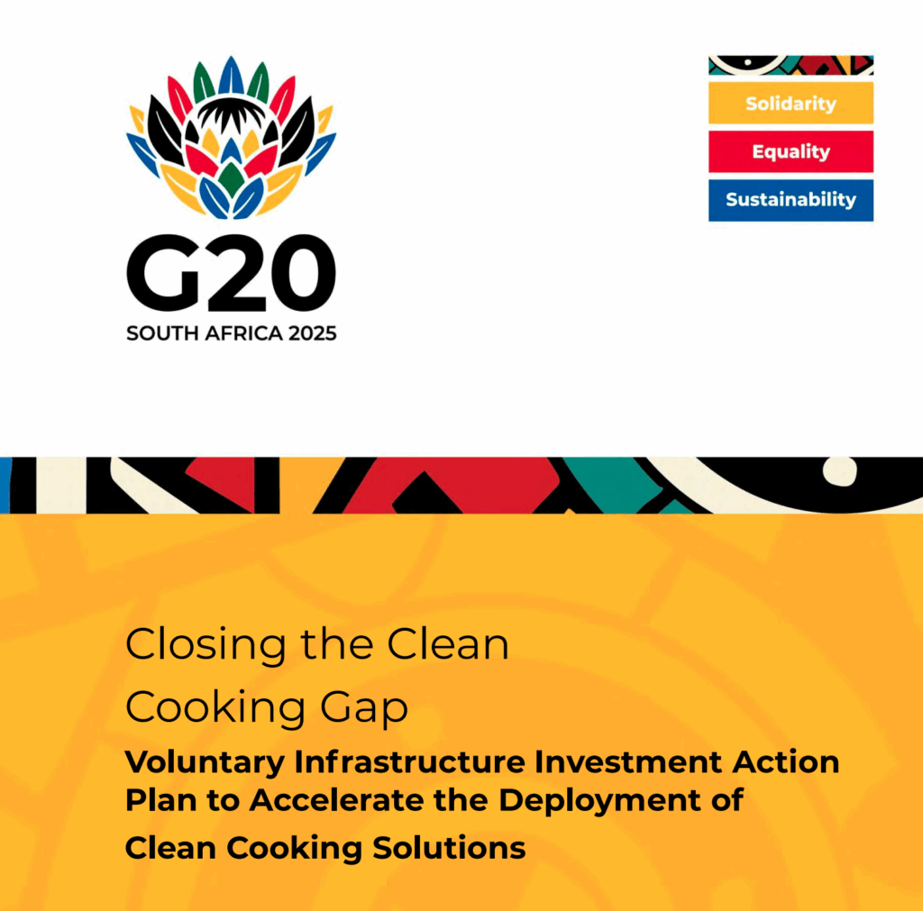 2025 G20 ETWG Ministerial Closing the Clean Cooking Gap