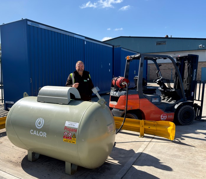 BioLPG transition cuts forklift emissions by up to 47% without compromising performance